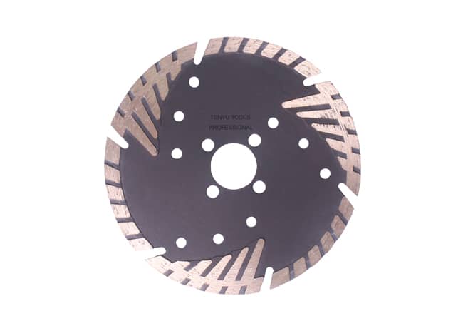 Diamond Cutting Blade with Black Oxide Surface