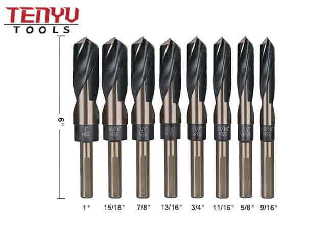HSS Silver and Deming Industrial Drill Bit Set
