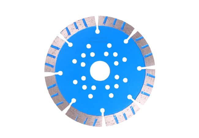 Segmented Diamond Saw Blade with Blue Surface