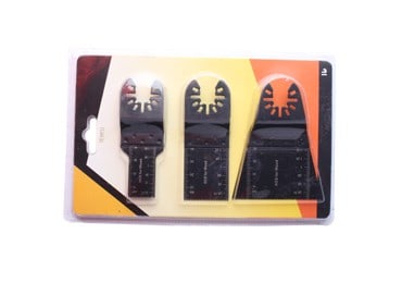 3Pcs Multi Tool Wood Metal Oscillating Blade Kit Compaired with Most Quick Release Oscillating Tools