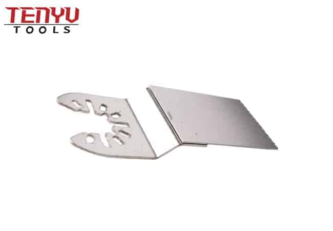 Lames de scie multi-outils oscillantes en acier inoxydable de 40 mm avec dents normales pour outil oscillant coupant le bois