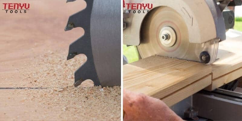 Can I use a industrial wood cutter on a table saw