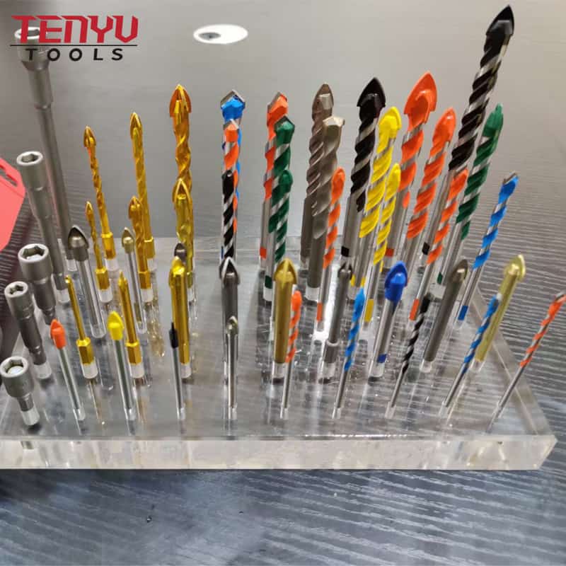 Drill Bit Display Case can for Glass Drill Bits