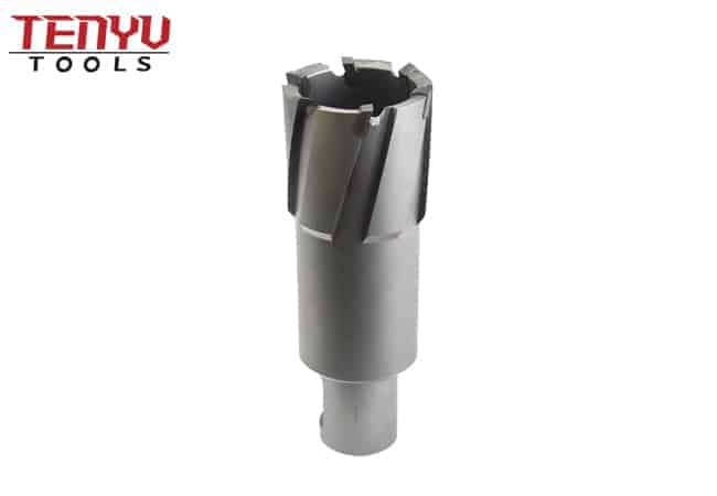 TCT Slugger Bit Magnetic Annular Hole Cutter Bit with Weldon Shank and Tungsten Carbide Tip