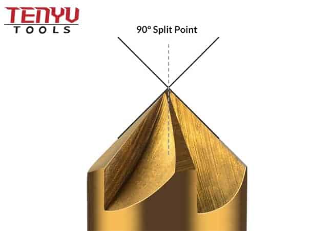 6mm-19 mm Hss Havşa Altıgen Şaft 5 Flüt 90 Derece Pah Ağaç İşleme Matkap Ucu Seti Ahşap Metal Çapak Alma