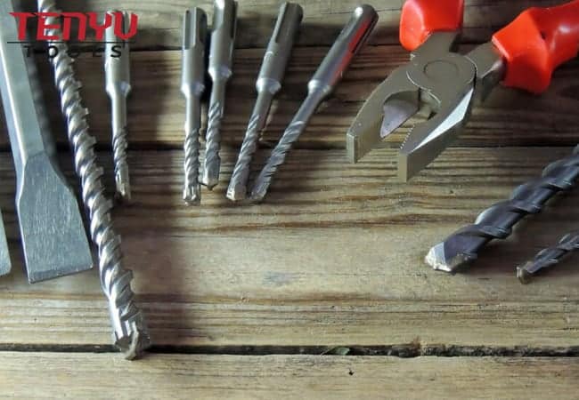 Carbide Single Tip SDS Plus Shank Rotary Masonry Drill Bit for Wall Brick Masonry Drilling