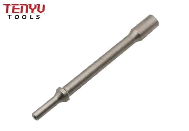 Pneumatic Flat Head Oval-shaped Air Hammer Bit Smoothing Chisel Extended Length Impact Tool for Formation