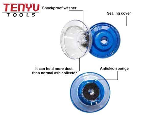 Asche-Staubsammler für elektrische Bohrmaschine für sauberes Zubehör Bohrer-Wand-Staubsammler für sauberes Bohren