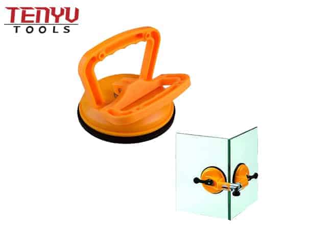 Heavy Duty Double Handle Gripper Glass Sucker Plate Lifter Glass Suction Cups for Tile and Granite