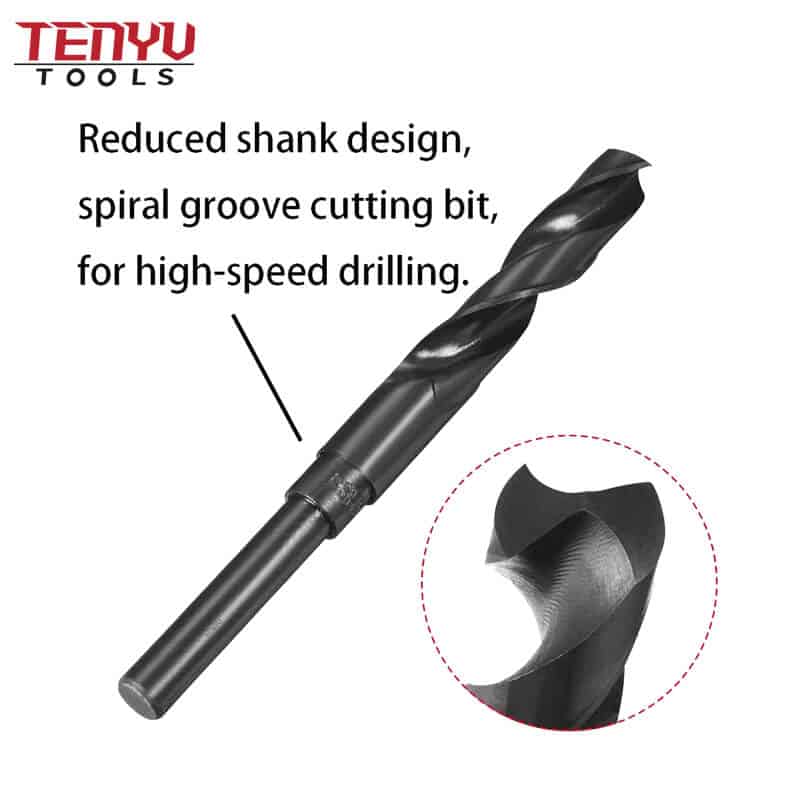 Reduced Shank Drill Bit Show the Tips