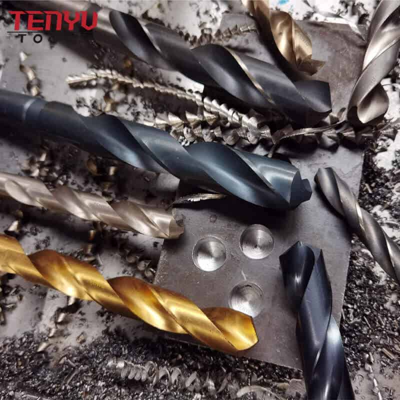 Reduced Shank Drill Bit With Other Drill Bits Drilling