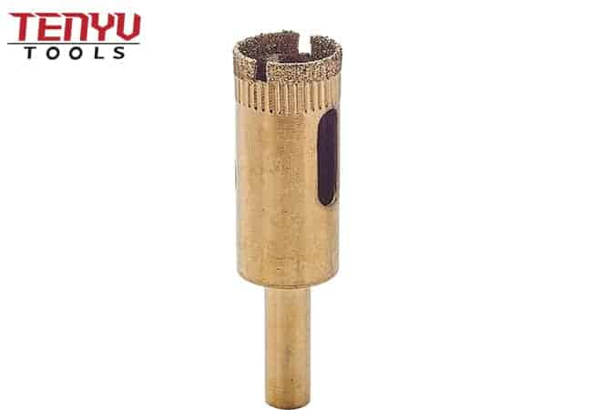 16mm Silver Surface Diamond Core Drill Bit Hole Saw for Tile Glass Marble Granite Fiberglass Ceramic Drilling Tool