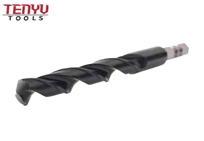 japanese type double r hex shank metal cutting twist drill bit for drill press 1