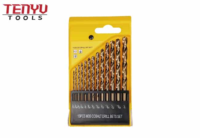 m35 hss cobalt straight shank drill bit set heat resistant metal drill bits for hard metal stainless steel 1