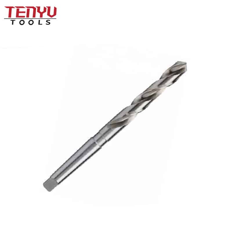 hss morse taper shank twist drill bits for metal drilling top sale with bright surface