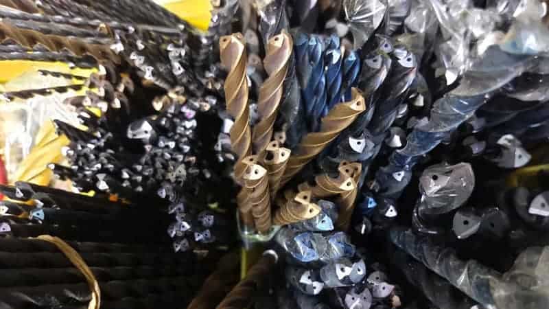 carbide drill bits can drill through hardened steel