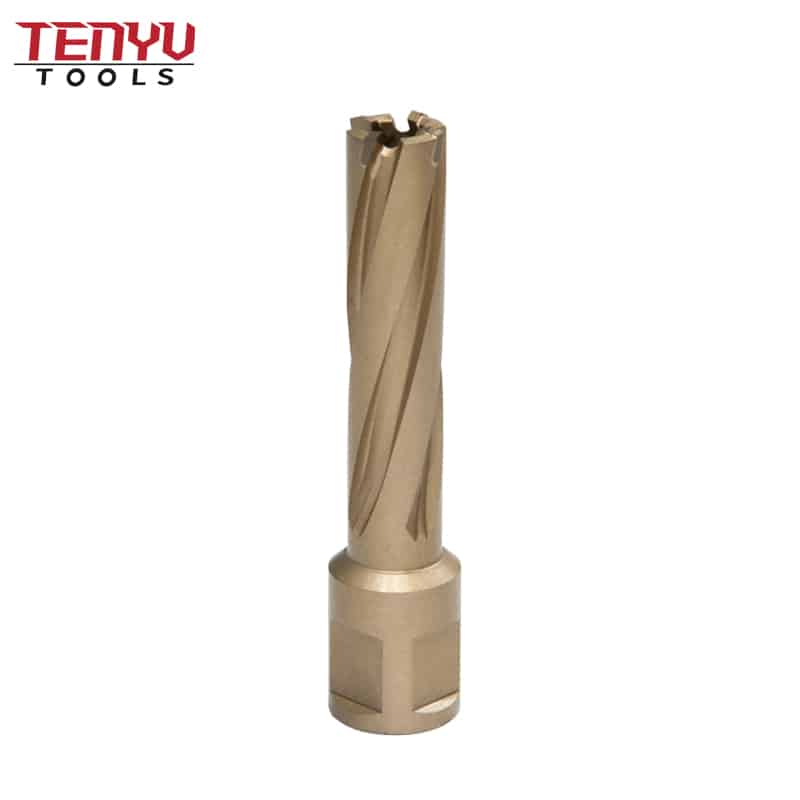 tct 2 inch depth of cut copper carbide tip weldon shank annular cutter for magnetic drills