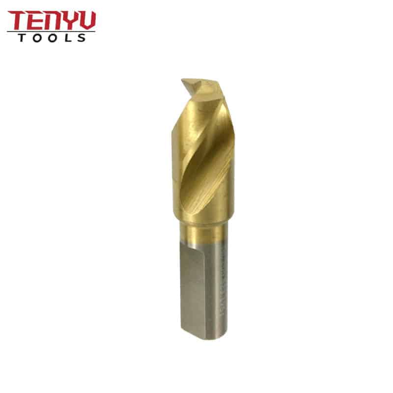 8.0mm titanium spot weld drill bit with centering nib to prevent walking