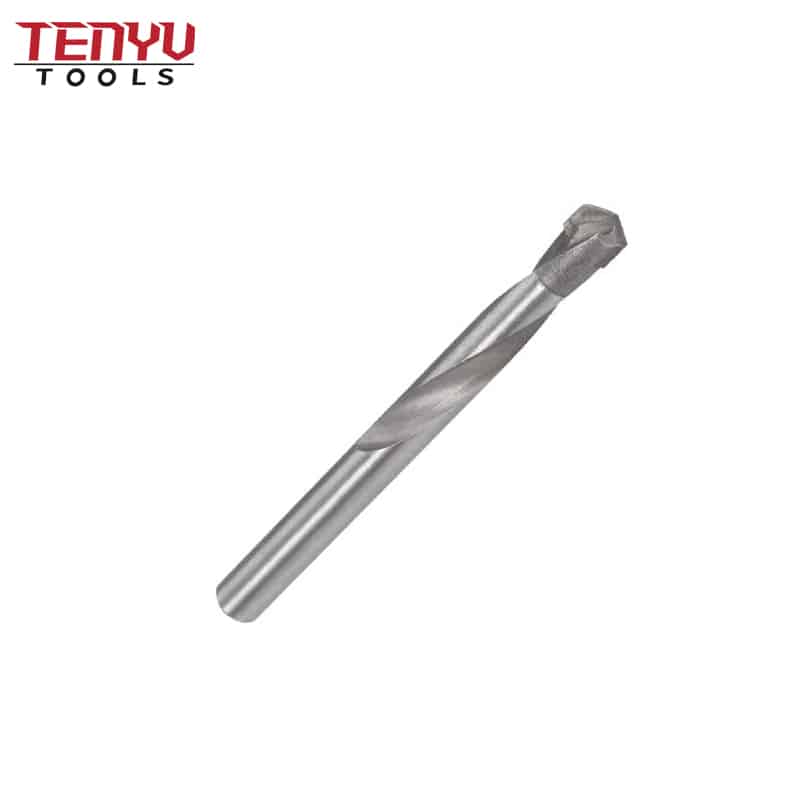 14mm reduced shank cemented full carbide twist drill bits for hardened steel stainless steel, 12 inch straight shank (2)