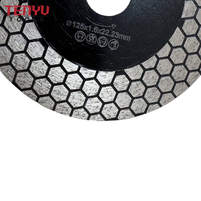 concrete cutting tile disk with marble diamond porcelain ceramic tile circular saw blade for angle grinder