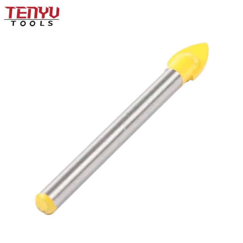 round shank carbide tipped tools single tip tile glass and ceramic drill bits for glass ceramic drilling