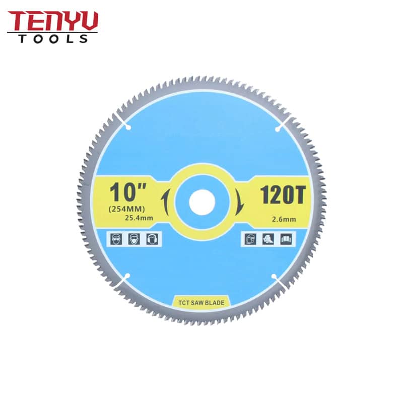 10 inch 120 teeth carbide circular wood saw blade