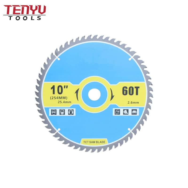 10 inch 60 teeth woodworking tungsten carbide circular saw blades