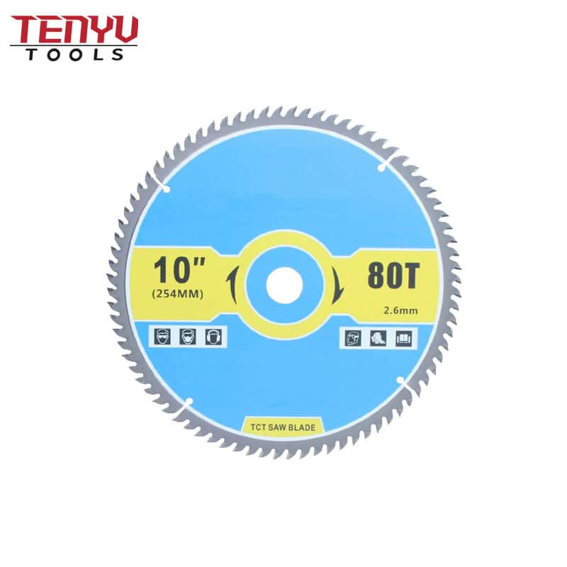 10 inch 80 teeth carbides circular saw blades for wood cutting