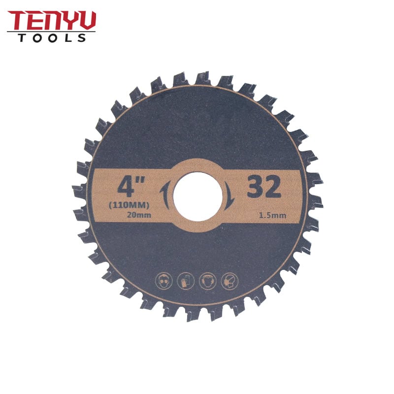 4inch 32 teeth circular saw blade for cutting mdf